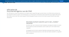 Desktop Screenshot of eifel-seiten.de